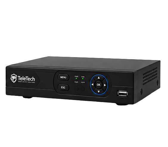 TeleTech 4-Channel Network Video Recorder